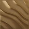 Ekena Millwork 19 5/8in. W x 19 5/8in. H Modern Wave EnduraWall Decorative 3D Wall Panel Covers 2.67 Sq. Ft. WP20X20MWCGH - alternate 1